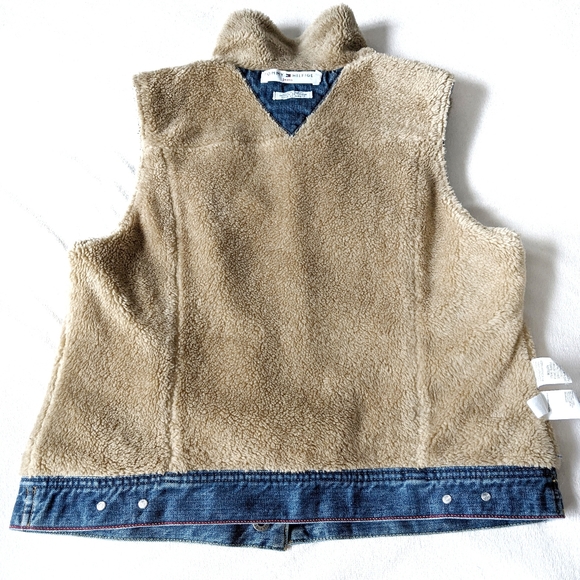 TOMMY HILFIGER JEANS Vintage Denim Lined Vest - Picture 6 of 10